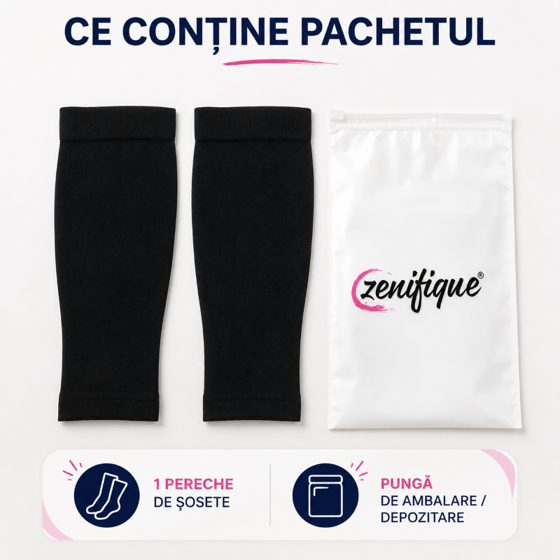 Conținut pachet șosete compresive Zenifique